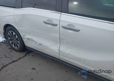 2022 Honda Odyssey Ex-L z USA, uszkodzony, nr VIN 5FNRL6H79NB043652